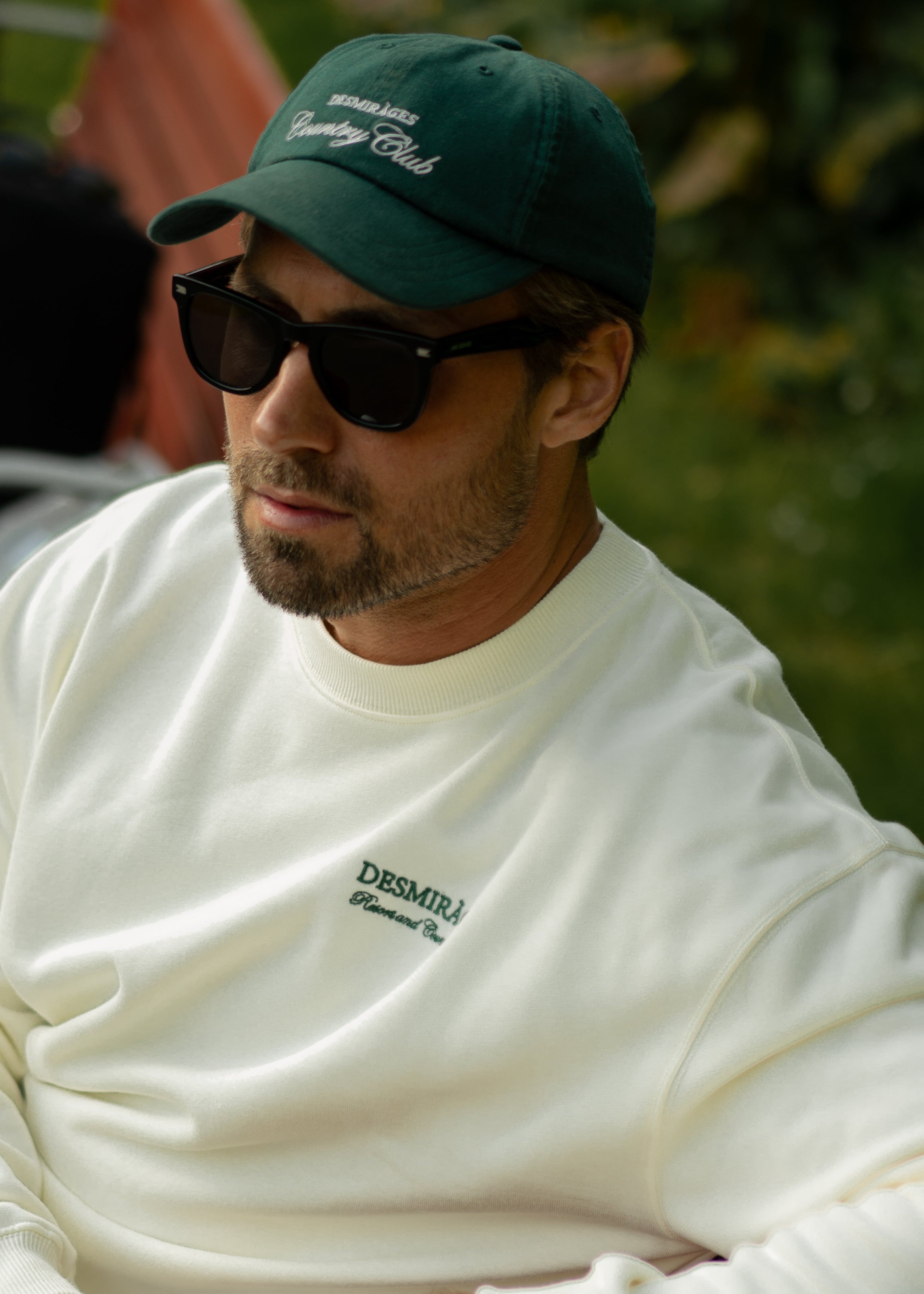 dark green cap for men