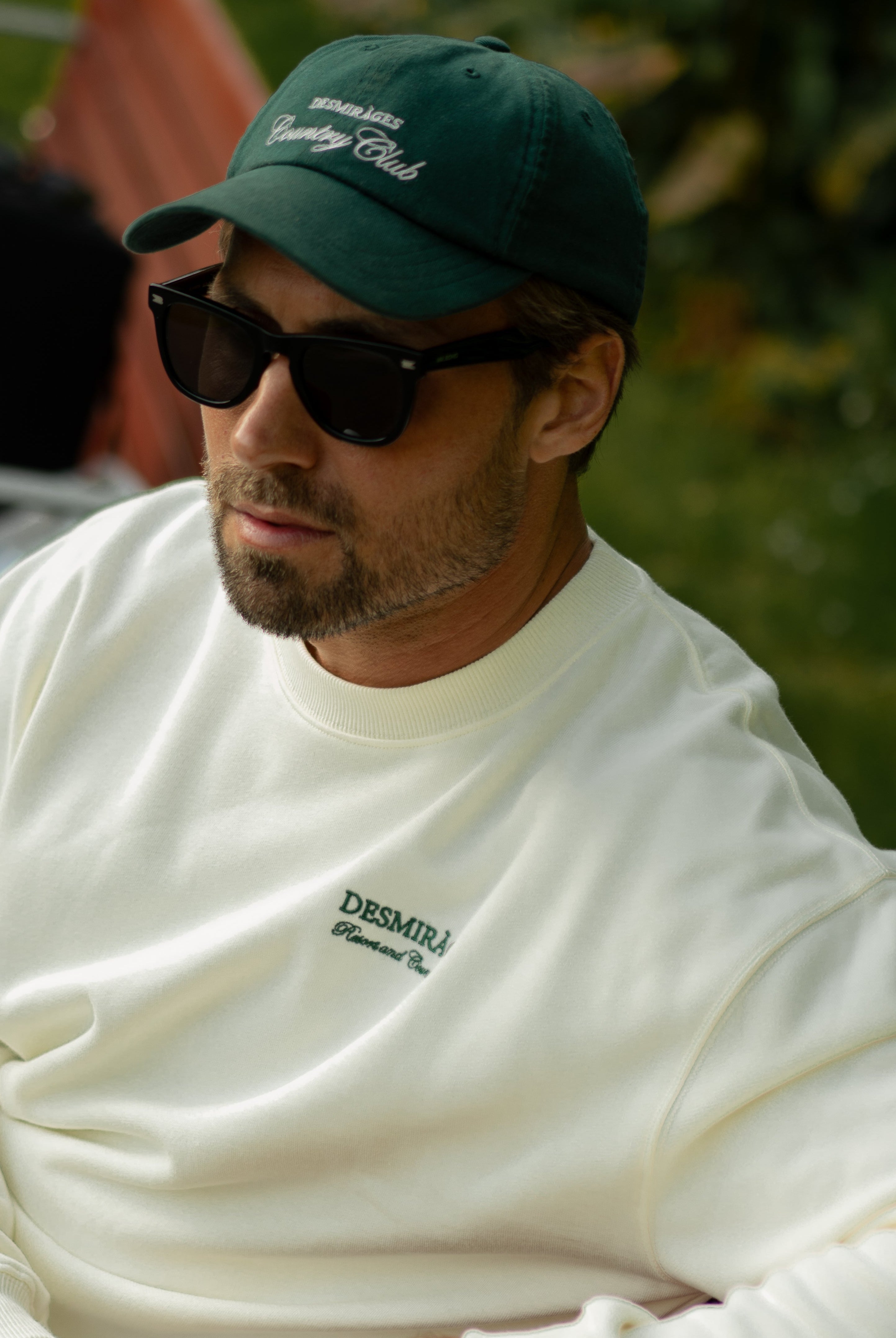 dark green cap for men