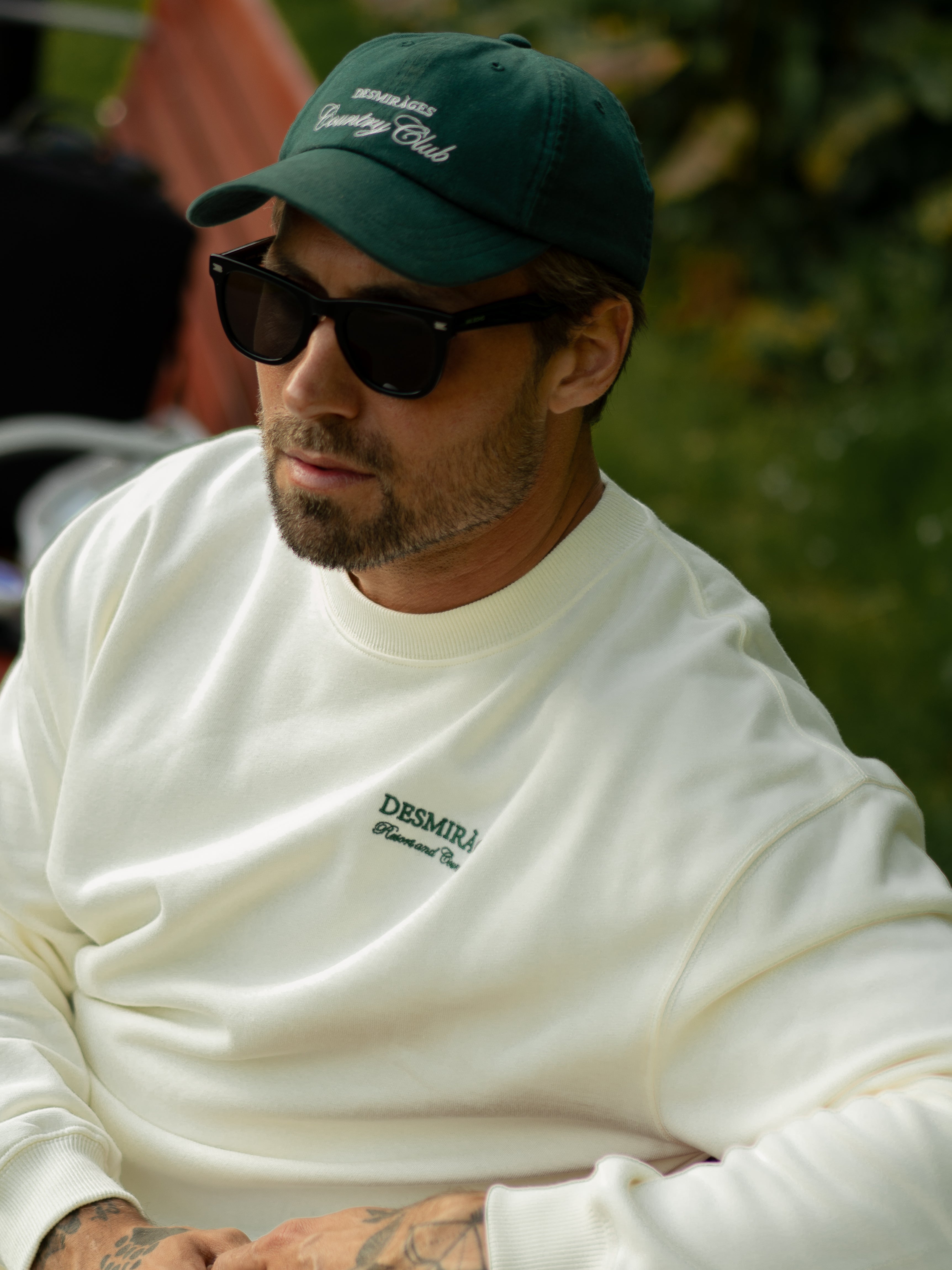 dark green cap for men