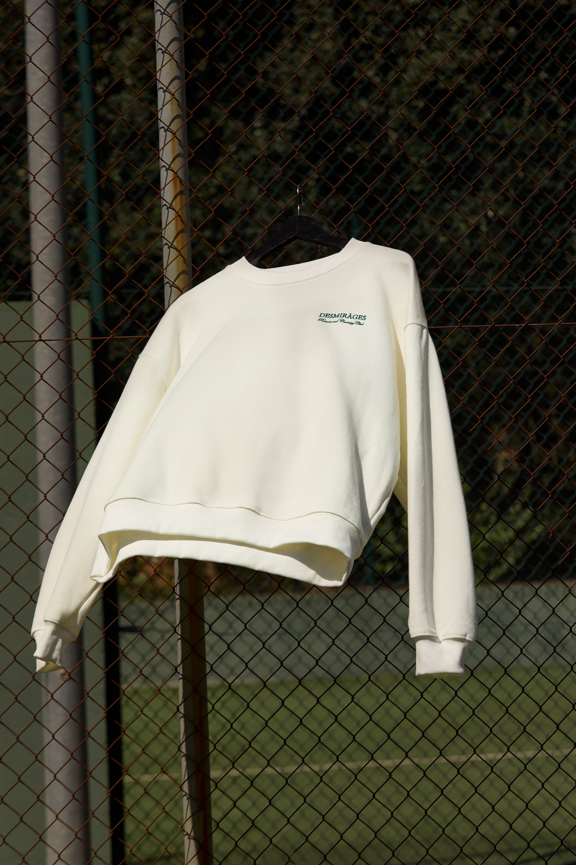 cream sweatshirt for men and women