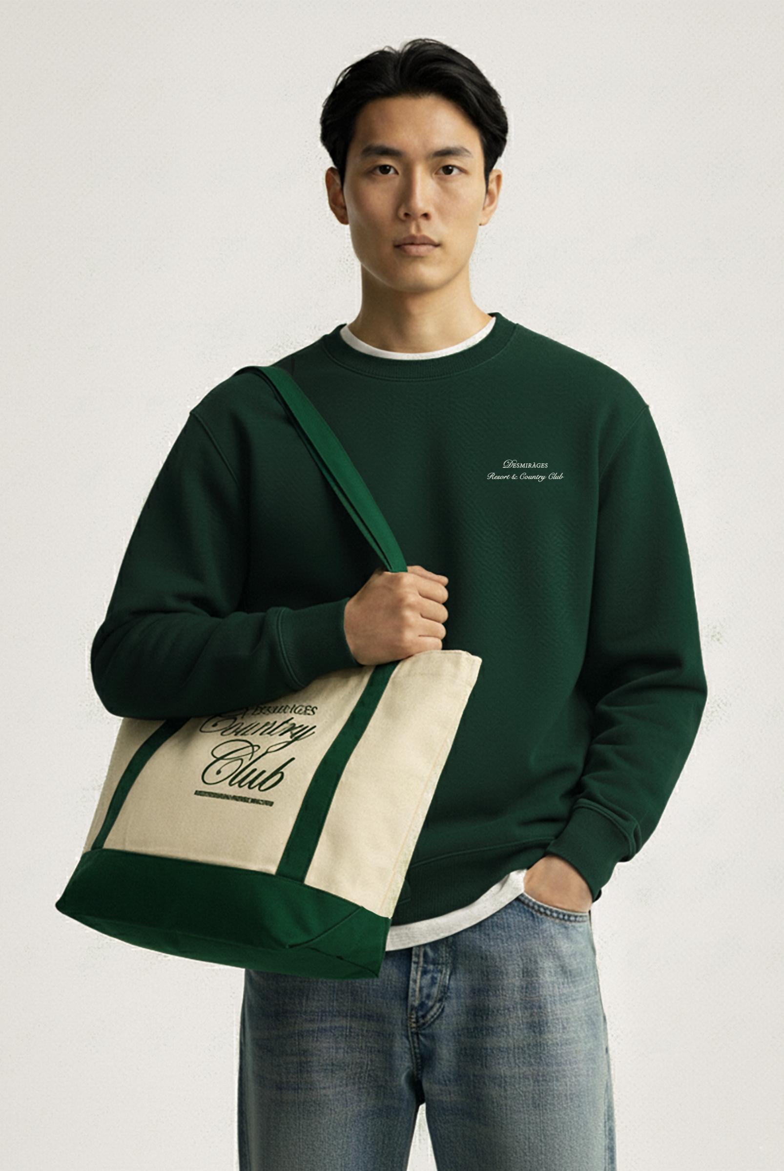 Sweatshirt Dark Green Unisex