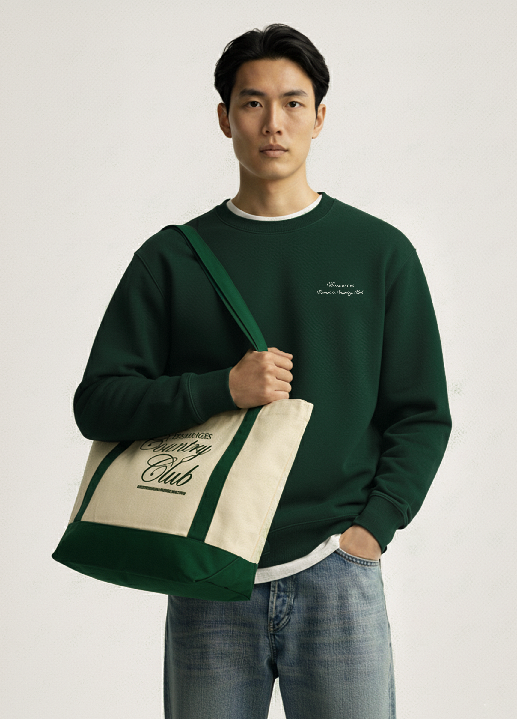Sweatshirt Dark Green Unisex
